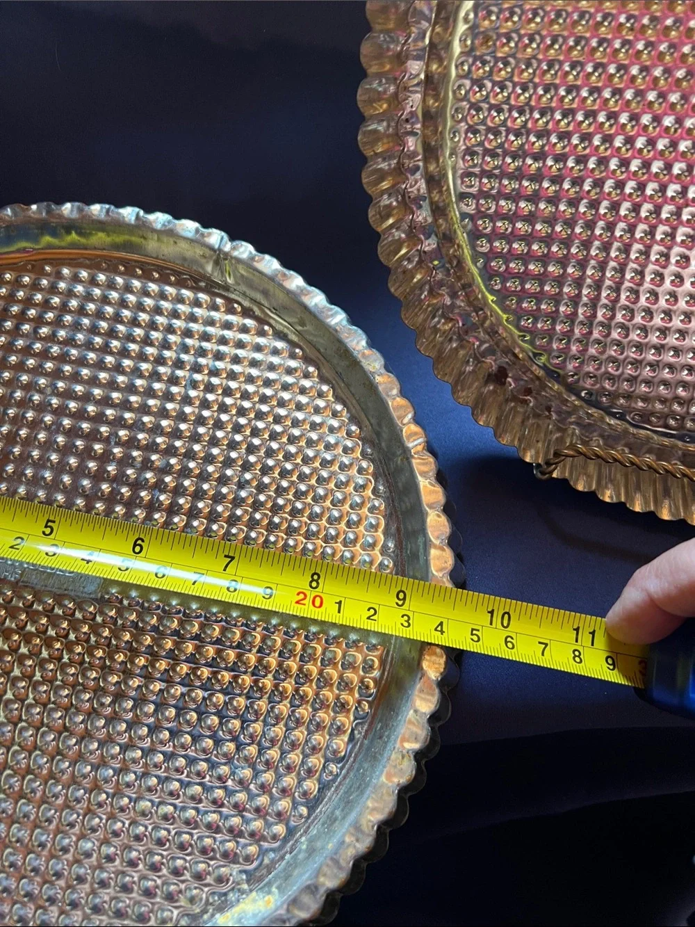 PAMPERED CHEF STAINLESS STEEL FLAN PANS